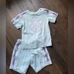 Toddler Boys ADIDAS on edge set